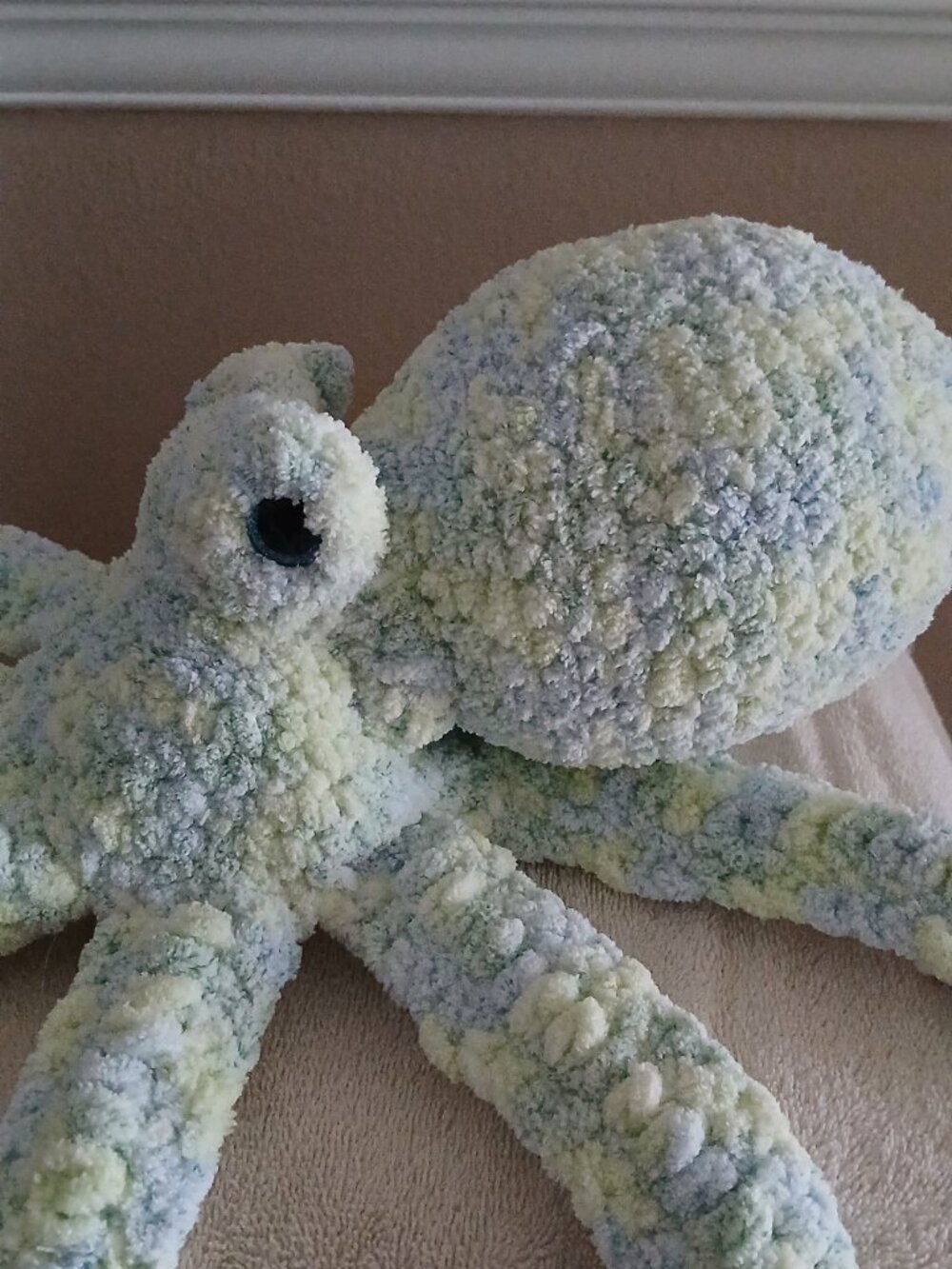 Handmade Amigurumi Octopus - Picture 2 of 9